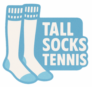 Tall Socks Logo blue